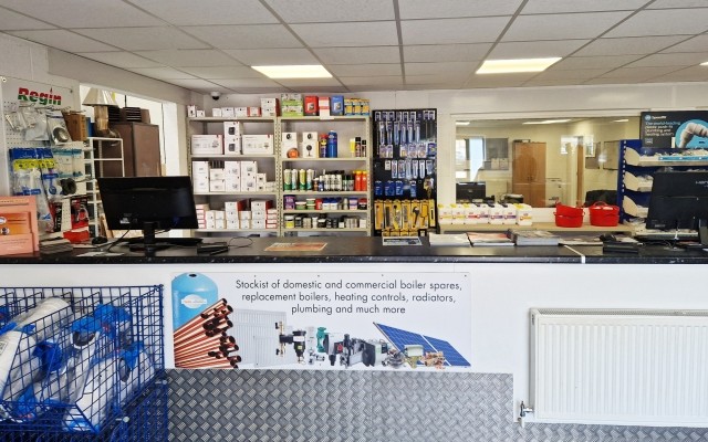 01 - Norwich Heating and Plumbing Trade Counter - Norwich